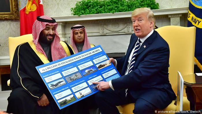 جدال قدرت میان ترامپ و کنگره بر سر فروش تسلیحات به عربستان