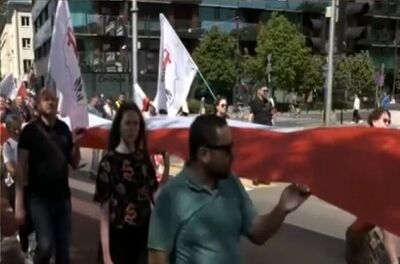 مخالفت معترضان لهستانی به دخالت ورشو در درگیری‌های اوکراین