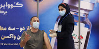 مجری جنجالی و معروف تلویزیون واکسن زد+ عکس