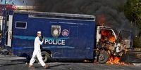 اقامتگاه شخصی نخست وزیر پاکستان به آتش کشیده شد + عکس