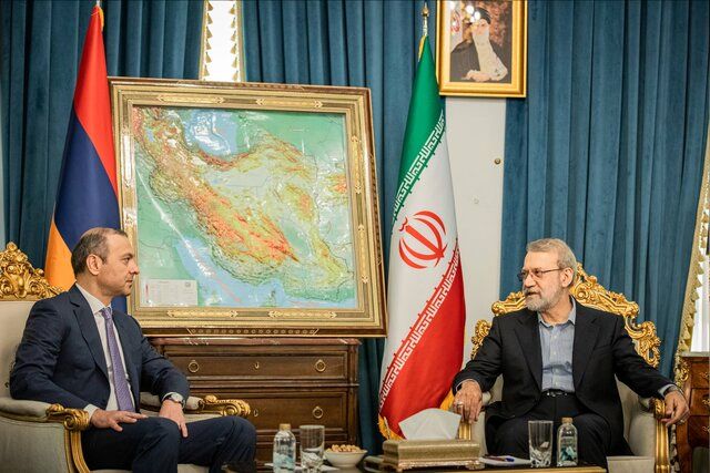 علی لاریجانی: ایران با هرگونه تغییر ژئوپولیتیک منطقه و آسیب به روابط تهران ایروان مخالف است