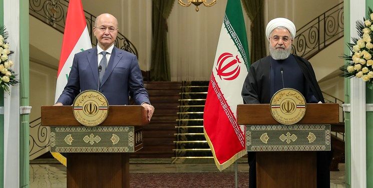  روابط اقتصادی ایران و عراق را می‌توان به ۲۰ میلیارد دلار رساند/ وعده برهم صالح برای حل مشکل ریزگردها