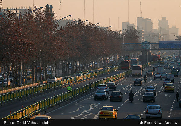یک روز معمولی هوای تهران!