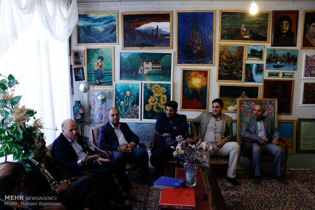 دیدار با پیشکسوتان هنر صنایع دستی