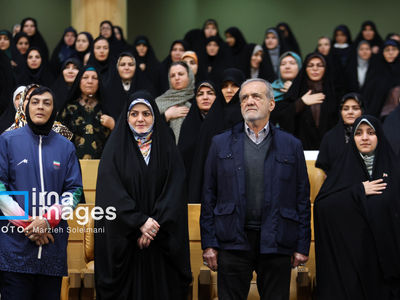 تصاویر| خوش‌وبش زهرا پزشکیان با زنان ورزشکار