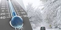 شهری که در سرمای دیشب یخ زد