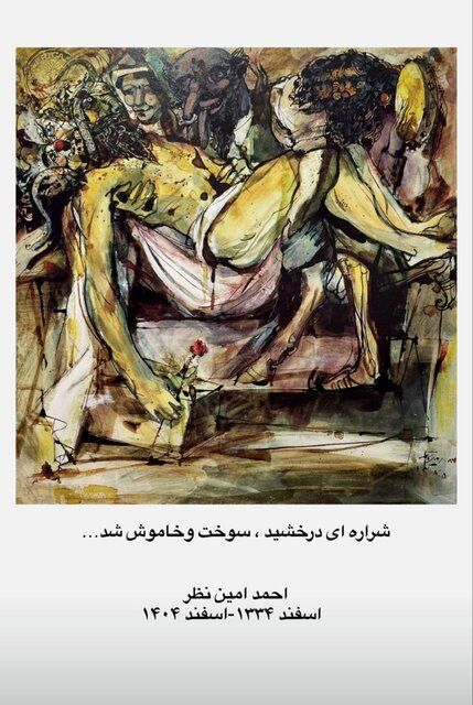 احمد امین‌نظر درگذشت