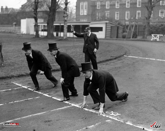 7 مارس 1936 : مسابقه دو با لباس های متفاوت 