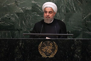 حسن روحانی در سازمان ملل‌تاکید کرد؛ نه به مذاکره تحت تحریم/ صبر ایران حدی دارد/ اگر به اسم برجام حساسیت دارید بر رسم آن پایبند باشید/برجام، حداقل بود؛ بیشتر می‌خواهید، بیشتر بدهید/یک اشتباه می‌تواند آتشی بزرگ را برافروزد(متن کامل)
