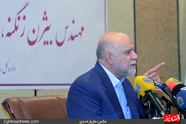 کنفرانس خبری وزیر نفت (گزارش تصویری)