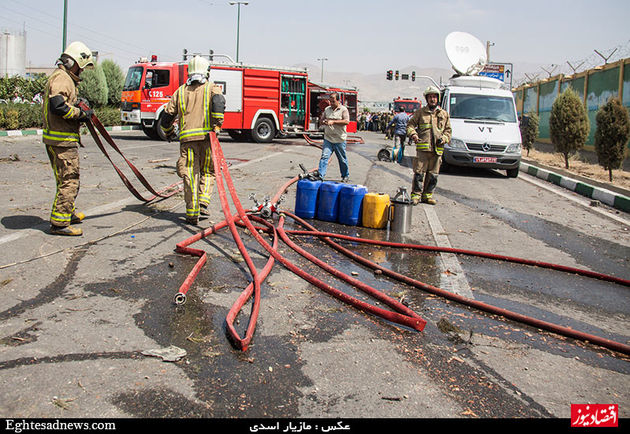 گزارش تصویری سقوط هواپیمای تهران - طبس