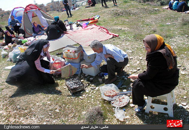 سیزده بدر در تهران
