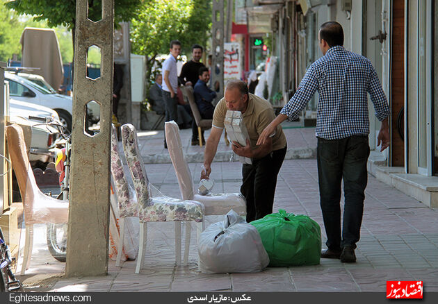 گزارش تصویری از بورس مبلمان تهران
