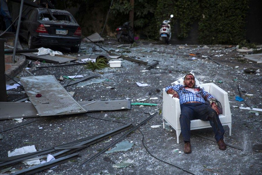 تصاویر تکان‌دهنده آتلانتیک از انفجار مهیب و بزرگ بیروت