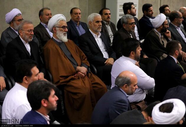 دیدار رهبری و مسئولان