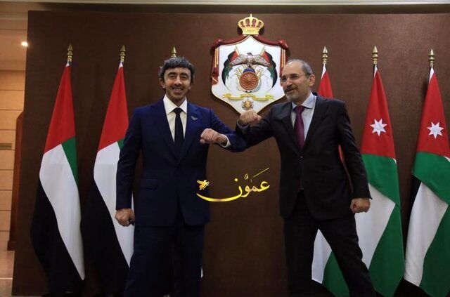 جزئیات دیدار وزیر خارجه امارات با پادشاه اردن