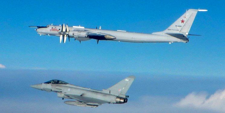 رهگیری دو «توپولوف» روسیه توسط جنگنده‌های انگلیس