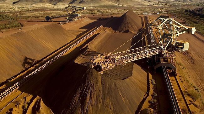 بازار جهانی سنگ‌آهن در دست استرالیا و برزیل