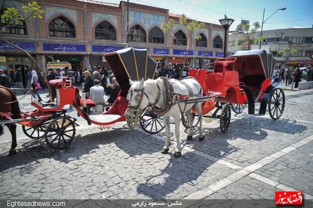 گشت عیدانه در بازار تهران(گزارش تصویری)