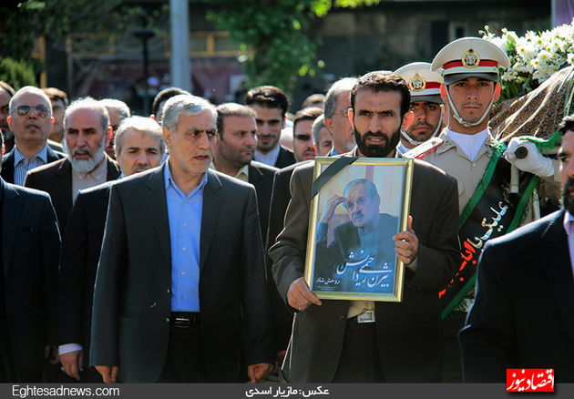 گزارش تصویری مراسم تشییع پیکر بیژن رحیمی دانش