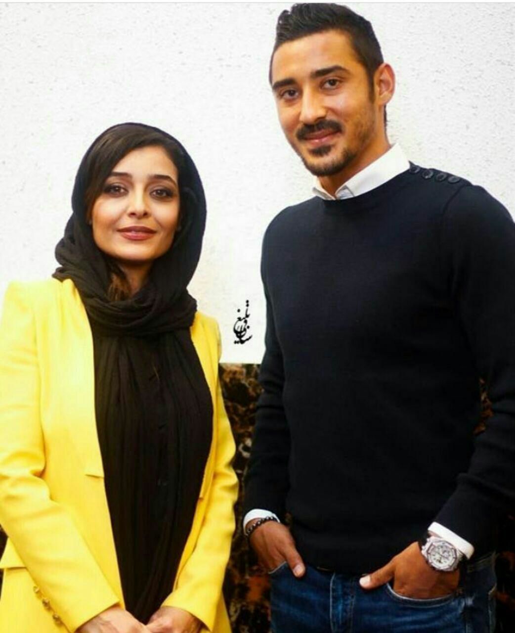عکس پربازدید از رضا قوچان نژاد در کنار بازیگر معروف در دوبی