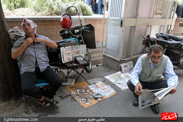 گزارش تصویری از بازاری که اسکناس برای اسکناس داده می‌شود