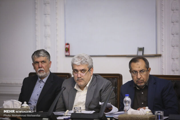 تصاویر جلسه شورای عالی انقلاب فرهنگی با حضور سران قوا