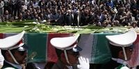 سران 3 قوه در مراسم تشییع پیکر شهدای حادثه تروریستی