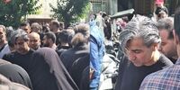 حضور وحید شمسایی در مراسم تشییع رئیس جمهور و همراهانش+ عکس