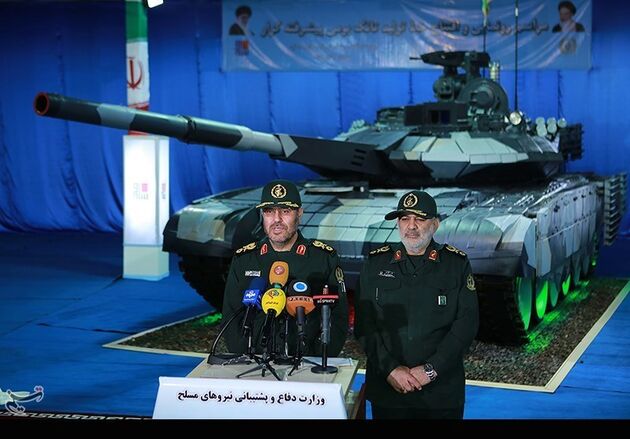 رونمایی از تانک کرار
