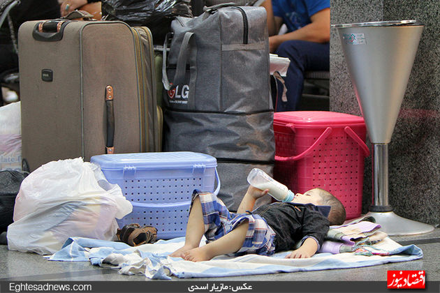 راه‌آهن در شلوغ‌ترین روزهای کاری‌اش چه شکلی است؟(گزارش تصویری)