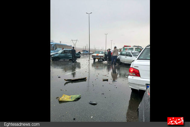 باران سیل‌آسا در مازندران+تصاویر