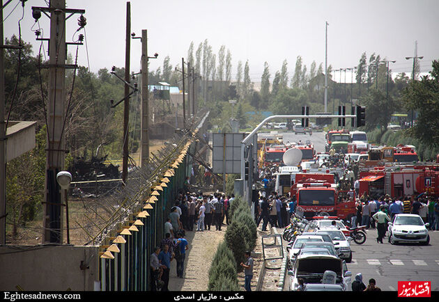 گزارش تصویری سقوط هواپیمای تهران - طبس
