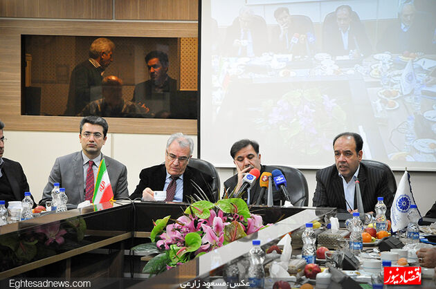 گزارش تصویری حضور عباس آخوندی در اتاق بازرگانی ایران