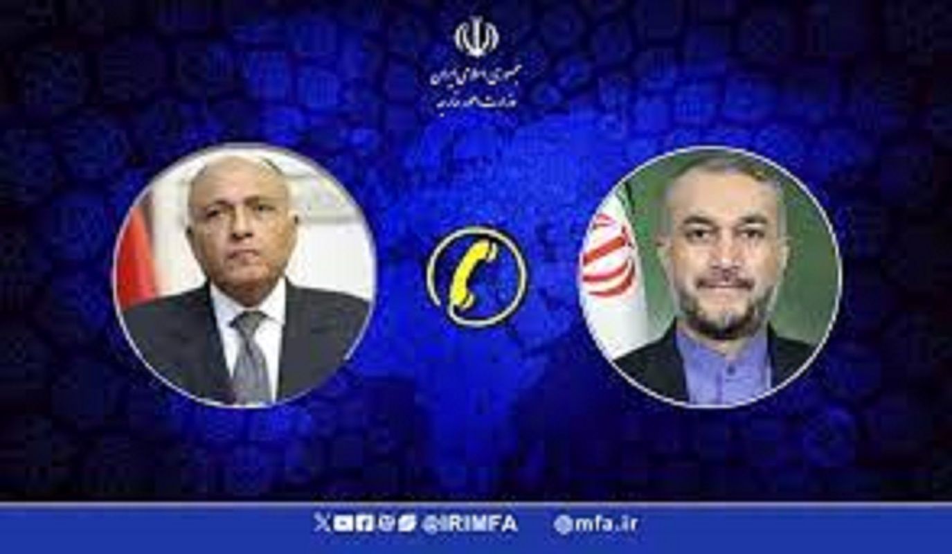 رایزنی تلفنی وزیران خارجه ایران و مصر درباره اوضاع منطقه