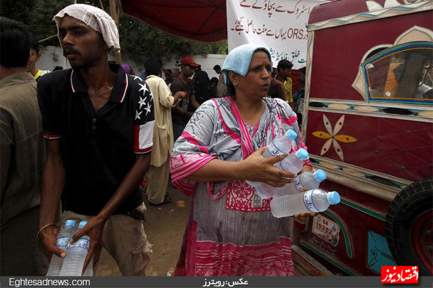 موج گرمای مرگبار در پاکستان (گزارش تصویری)