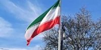 پرچم نمایندگی‌های ایران در اروپا به حالت نیمه برافراشته درآمد