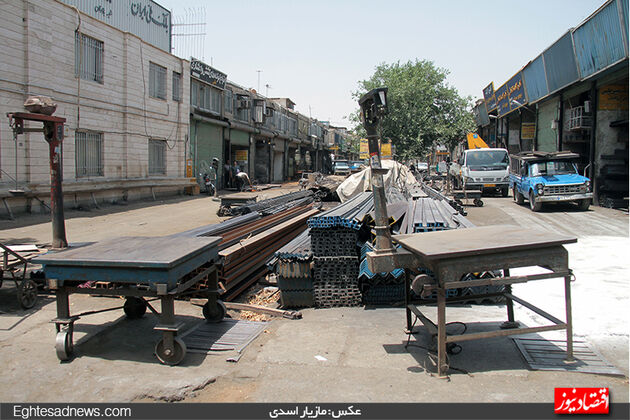 مردان آهنین در پیچ‌وخم کسب درآمد (گزارش تصویری)