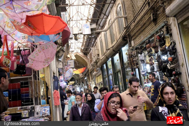 بازار تهران از قاب رویترز (گزارش تصویری)