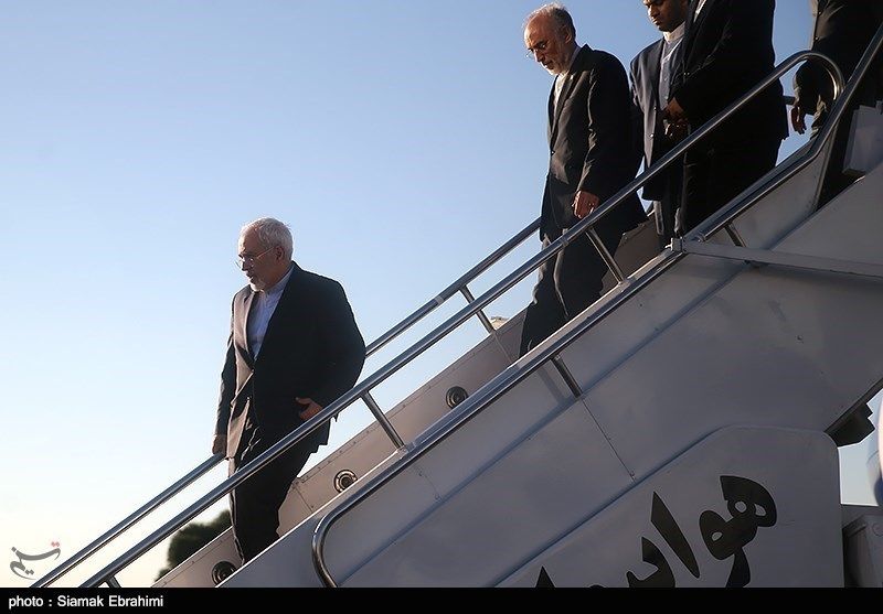 وزیر خارجه ایران وارد اسپانیا شد / ظریف: امکان ورود به عرصه جدیدی از روابط با اروپا وجود دارد