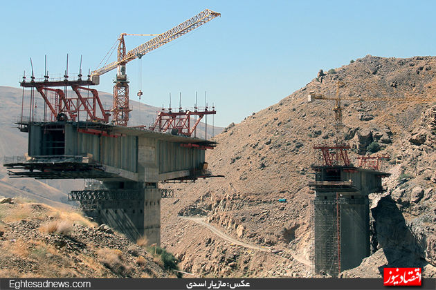 روند ساخت آزادراه تهران-شمال به روایت تصویر