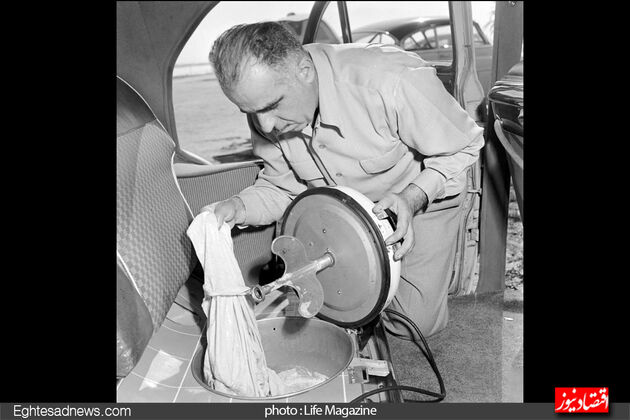 خودروی خاص یک آمریکایی با آپشن قلیان(گزارش تصویری)