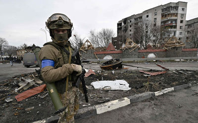 روزنامه انگلیسی اعلام کرد: پیشروی نیروهای روسیه در اطراف دو شهر اوکراین 