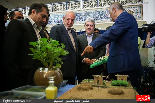 افتتاح نمایشگاه فناوری‌های آب، خاک و محیط زیست (گزارش تصویری)