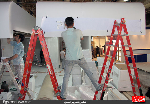 ضیافت نفتی برای خارجی‌ها، یک روز قبل از افتتاح(گزارش تصویری)