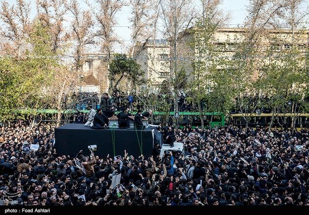 مراسم تشییع پیکر آیت الله هاشمی رفسنجانی
