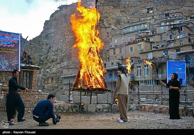 جشن نوروز در روستای پالنگان