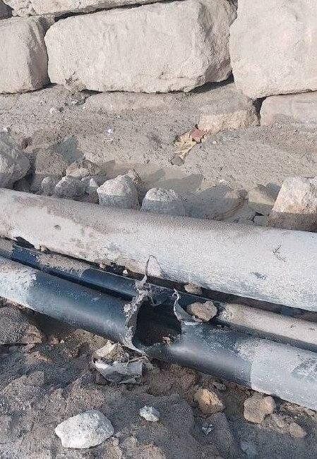 اولین تصاویر از حمله آمریکا به آب‌شیرین‌کن بونجی جاسک