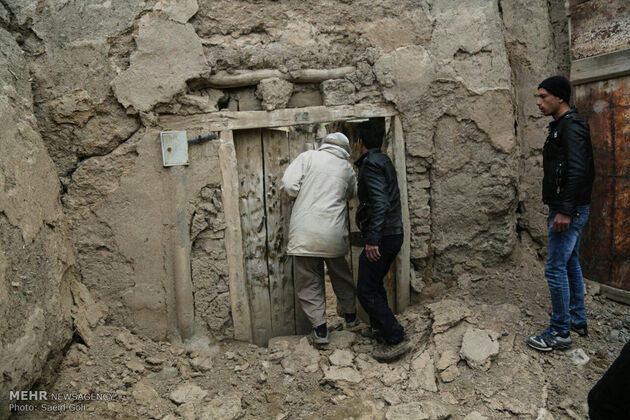 خسارات زلزله در روستاهای استان خراسان رضوی