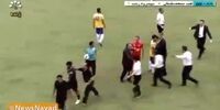 ویدئو/ بیهوش شدن فیروز کریمی پس از گل سپیدرود
